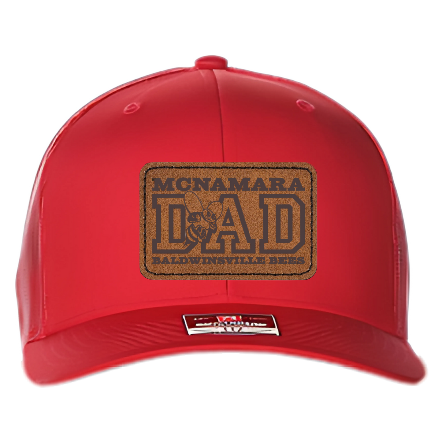 Trucker Hat w/ Leather Patch McNamara Dad