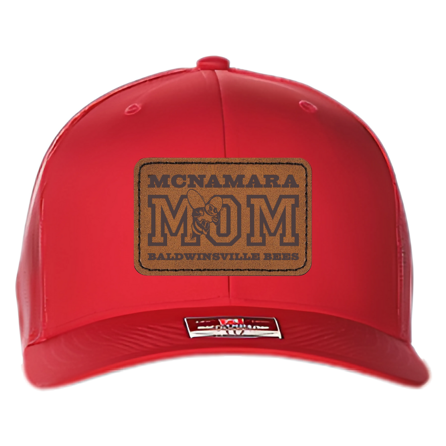 Trucker Hat w/ Leather Patch McNamara Mom