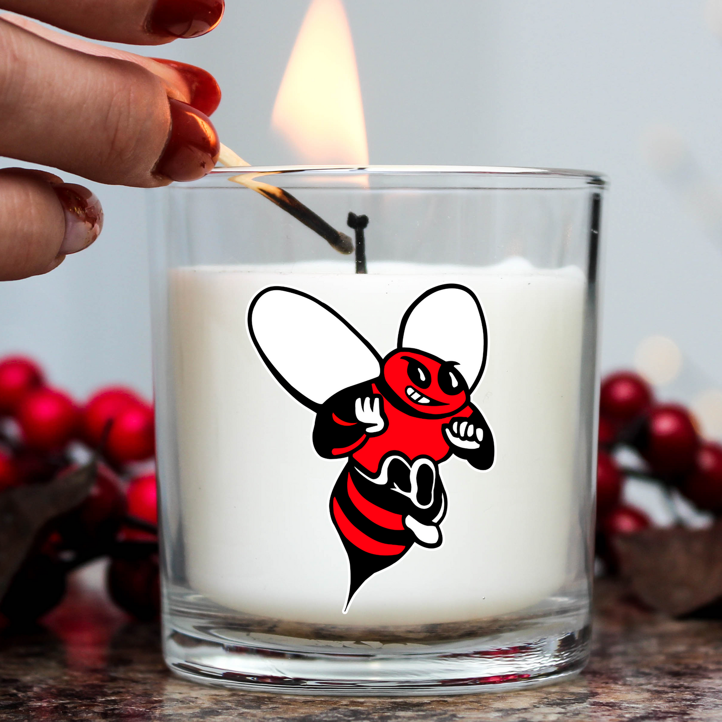 Candle Fraser Fir Bville Bee