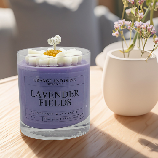 Lavender Fields Dessert Candle 8oz