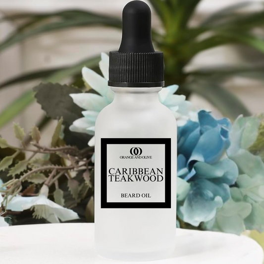 Caribbean Teakwood Beard Oil 1oz