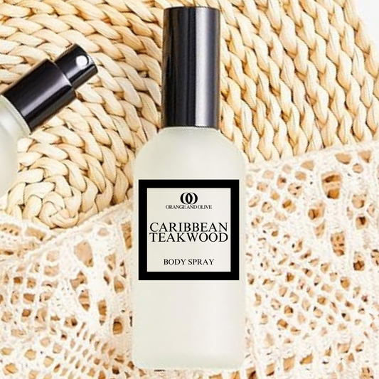 Caribbean Teakwood Body Spray 3.4oz